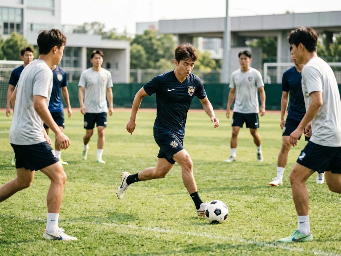 足球赛前训练，胡利安阿尔瓦雷斯世界杯